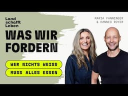 PODCAST | #205 Was wir fordern | Maria Fanninger und Hannes Royer