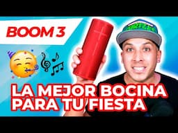 Esta BOCINA es INDESTRUCTIBLE ⭐ BOOM 3 | Lo que usa Alex Tienda