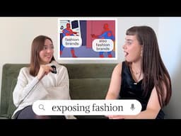 why fashion is focusing on the wrong things (w Mel!!)