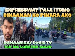 PCX 160 DINAAN KO SA EXPRESSWAY PINARA AKO NG PULIS NALOKO NA NAKI RAAN KAY LOUIE TV KAPANALIG