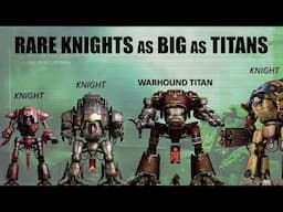 The Biggest Knight Patterns of the Imperium in 40K