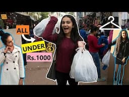 ₹1000 Shopping Challenge In Sarojini Nagar | Sarojini Nagar Haul