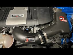 S550 Mustang GT Intake Upgrade With AFE Super Stock