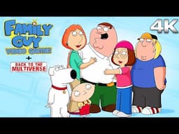 FAMILY GUY VIDEO GAME + BACK TO THE MULTIVERSE All Cutscenes (Full Game Movie) 4K UHD