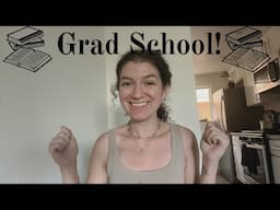 I'm Going to Grad School! | English Graduate Degree Announcement