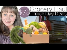 $73 Weekly Grocery Haul- Discount Grocery Store & Food Lion- Truck Day Deals!