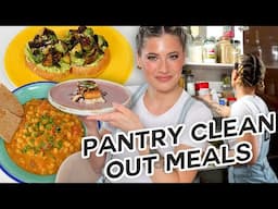 Quick & Easy Vegan Recipes you can make without spending extra money | Pantry Clean-Out