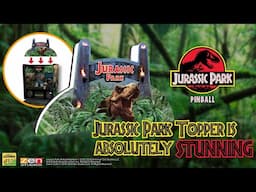 Topper for the Jurassic Park Legends Pinball 4KP Premium Starter