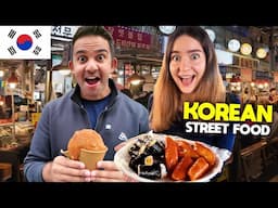 KOREAN STREET FOOD Tour in Seoul, South Korea 🇰🇷 (WITH A LOCAL)