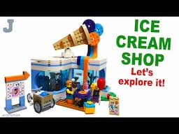 LEGO City 2023 Ice Cream Shop 60363 Exploration & Review