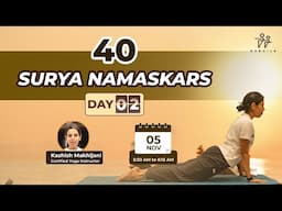 Surya Namaskar Challenge | Day 2 by Kashish Makhijani