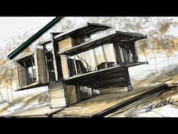 ARCHITECTURE SKETCHING / HOUSE 34