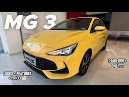 BUY THIS Instead of Vios & Mirage? | MG 3 LUX 1.5L CVT (Walk-around, Price, Spec Review)