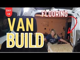 NEW VAN - DAY SIXTEEN - Sound Barrier, trip to Lowe's, Flooring choices #vanlife