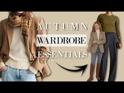 Classic Wardrobe Staples You Need for Effortless Outfits This Autumn and Winter