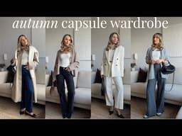 HOW TO ELEVATE YOUR 2024 AUTUMN CAPSULE WARDROBE | PIECES TO ADD AND WAYS TO STYLE