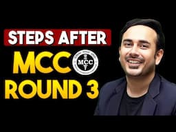 Steps after MCC AIQ Round 3 | #neetcounselling #neet2024 #cutoff #mbbs