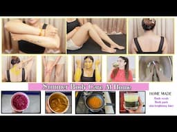 SUMMER BODY CARE | Acne pimples, Body tan, Dark spots, Pigmentation