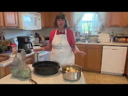 Cooking with Kim/ German Casserole/ Homemade Apple Pie/ Apples from Orchard/ Kim's Homesteading Life