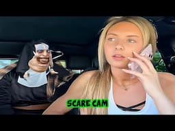 BEST SCARE CAM Priceless Reactions 2024😈#103 | Funny Videos TikTok🤣🤣 | CoCo Scare Cam |