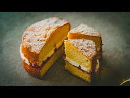 Raspberry Victoria Sponge Cake | Improved Super Soft Recipe