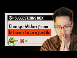 Change Widowmaker from a hitscan to projectile | OW2 Suggestions Box #21