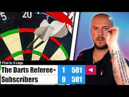 Can I Beat YOU in a Game of Darts? Darts Vs Viewers