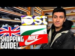 Sneaker Shopping in LONDON Shopping Guide!