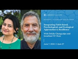 Integrating Faith-based, Psychological, and Ecological Approaches to Resilience