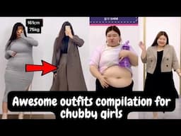 Awesome outfits compilation for chubby girls | Tiktok Compilation