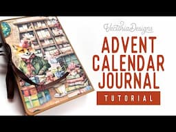 Advent Calendar Tutorial (in journal form) | Santa's Little Helpers Printables | Free Measurements