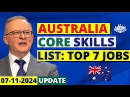 Australia Core Skills Occupations List: Top 7 Jobs | Australia Visa Update