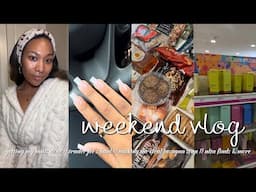 WEEKEND VLOG || NEW NAILS || TRADER JOE'S HAUL || MAKING THE VIRAL LASAGNA SOUP || ULTA FINDS & MORE