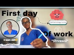 First week of My E.N.T Experience +(working in eye clinic for a week) #vlog #nurse #weeklyvlog