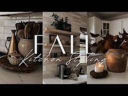 Fall 2024 Kitchen Decorate With Me | Styling Ideas |