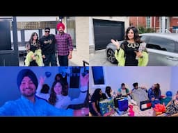 COUSINS REUNION in CANADA 🇨🇦 ❤️ || Meet & Greet with GURU RANDHAWA🔥|| Birthday Party|| @JassArsh