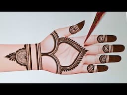 Very easy simple mehndi design | stylish mehndi design | mehandi ka design | mehndi design | mehndi