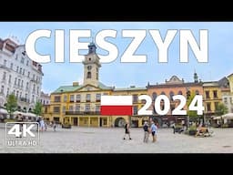 Cieszyn, Poland Walking Tour ⛅️ 4K Ultra HD – With Captions