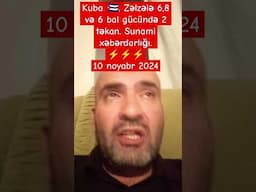 Kubada 2 güclü zəlzələ.