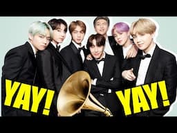 no grammys nominations for BTS!