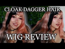 WIG REVIEW & GIVEAWAY! Cloak Dagger Hair~ | Scream Kiwi