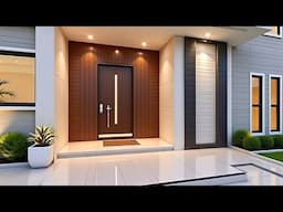 Top 100 Modern Front Wall Design Ideas 2024 | Best Outdoor wall Tiles & House Exterior wall Decor