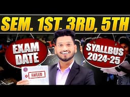 DU SOL Exam Date and Syllabus 2024 - 2025 Semester 1st, 3rd & 5th | Important Questions with Answers