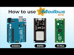 How to use Modbus RTU with Arduino, ESP32 & Raspberry Pi Pico to read Sensor Data