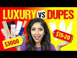 $3000 Luxury Skincare Vs Dupe that Works BETTER