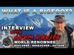 What Is A Bigfoot?  Interview With Adam Davies #bigfoot #cryptozoology #shorts