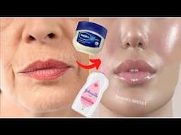 mix Vaseline with baby oil! It will make your skin younger like a little girl