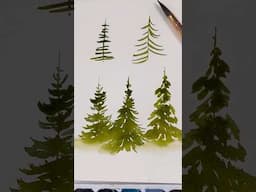 Improve your watercolour trees with these tips!!!