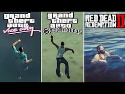 Drowning Evolution in Rockstar Games 1997-2023