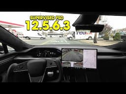 Tesla FSD Supervised 12.5.6.3 - Regression Test